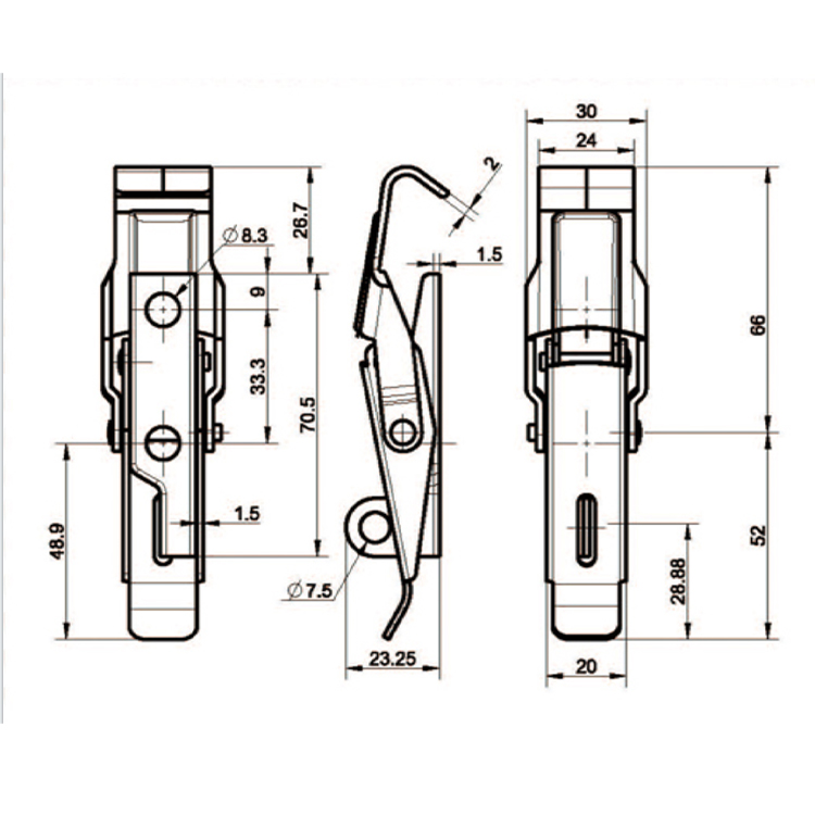 Cadeado Fivela-C9115-1
