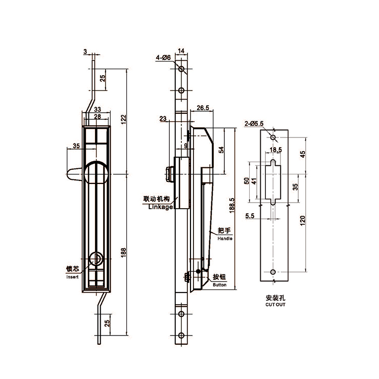 Pressione o Bounce Rocker Lock-A8113