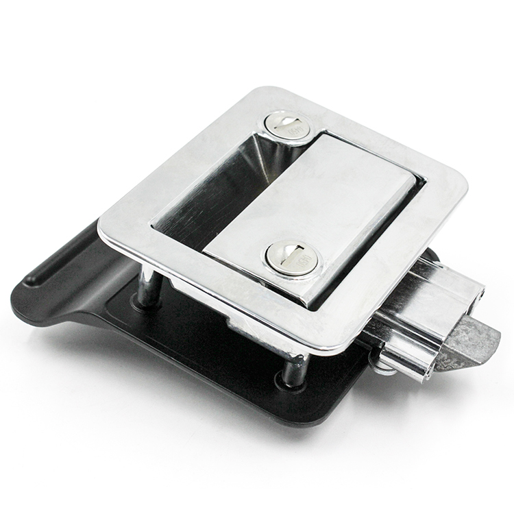 Fechaduras de língua de abertura dupla interna e externa para motorhomes, cromadas-A7902-1116
