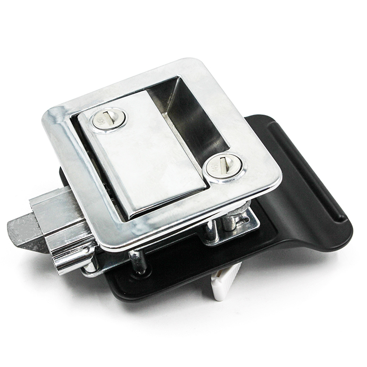 Fechaduras de língua de abertura dupla interna e externa para motorhomes, cromadas-A7902-1116
