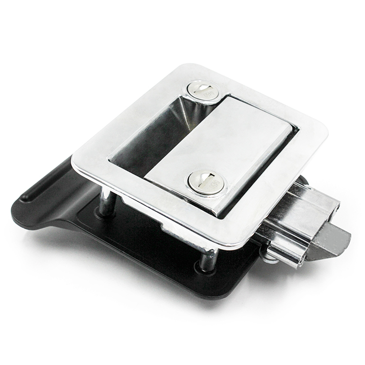 Fechaduras de língua de abertura dupla interna e externa para motorhomes, cromadas-A7902-1116