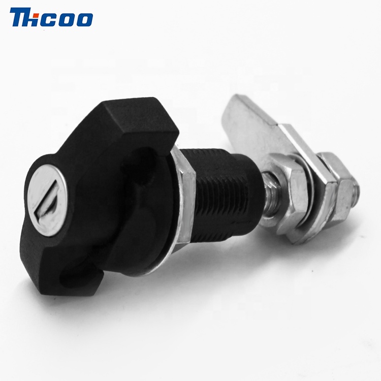 Alça em forma de asa tipo cadeado ajustável com trava de língua-A6073