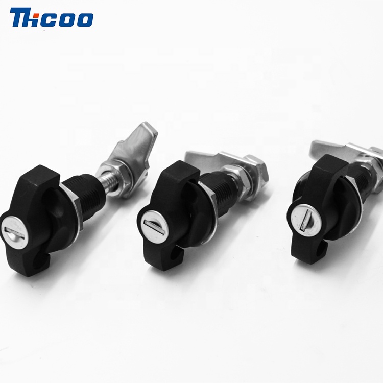 Alça em forma de asa tipo cadeado ajustável com trava de língua-A6073