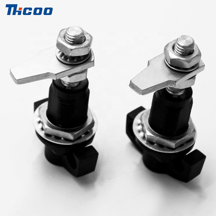 Alça em forma de asa tipo cadeado ajustável com trava de língua-A6073