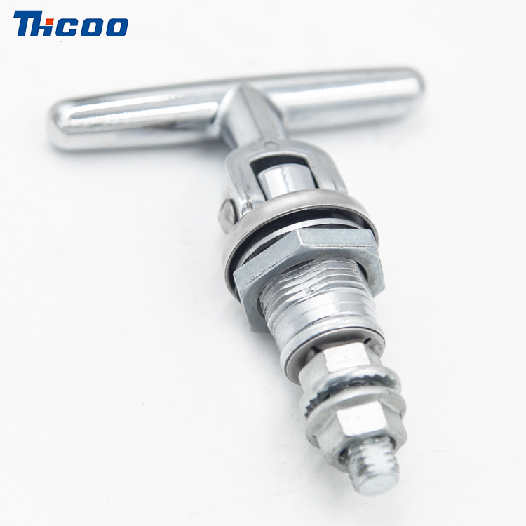 Trava de came fixa com alça dobrável-A6309-10