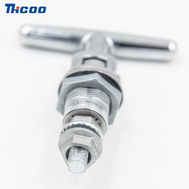 Trava de came fixa com alça dobrável-A6309-10