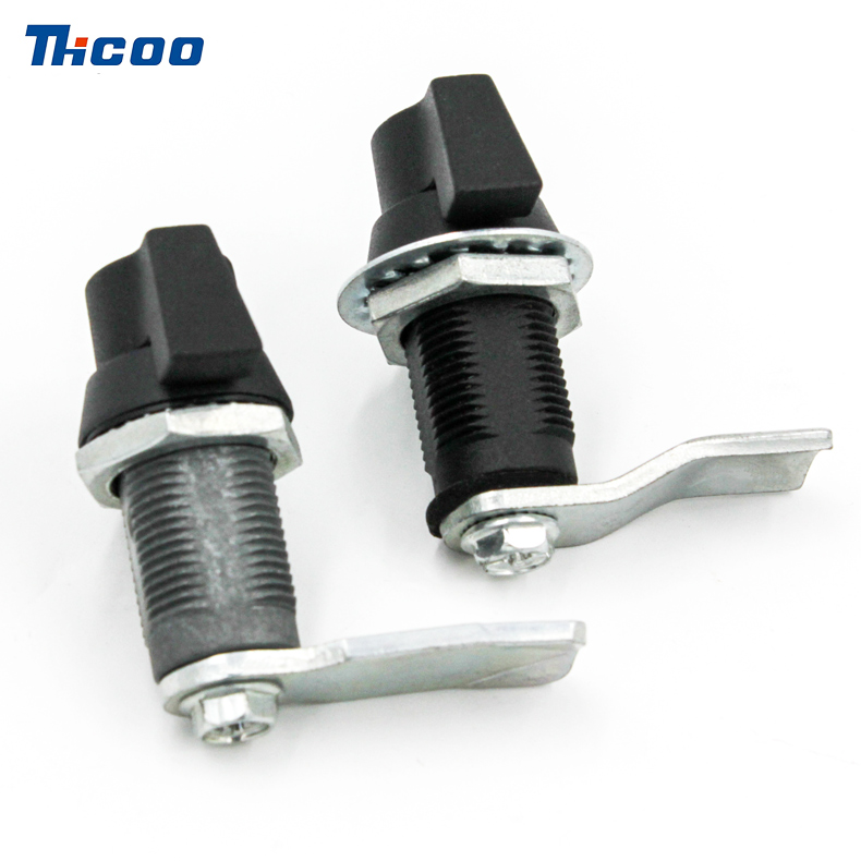 Tipo de alça Cam Lock, preto, com trava Core-A6091-1111