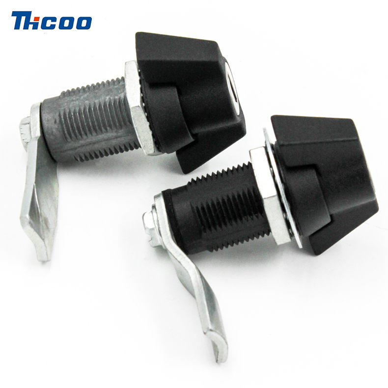 Tipo de alça Cam Lock, preto, com trava Core-A6091-1111